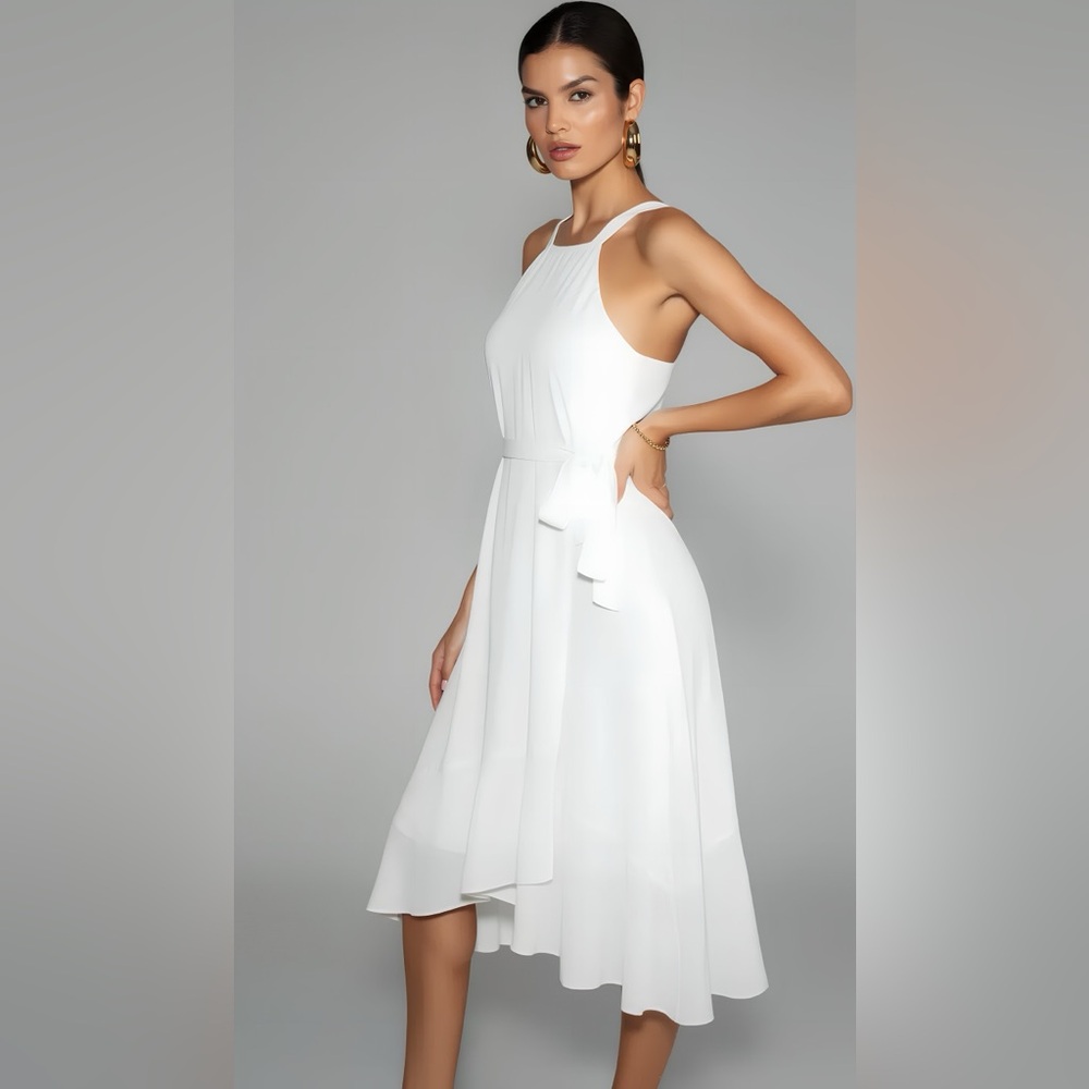 89. LAST TWO Sugarlips Wrap Tie Dress